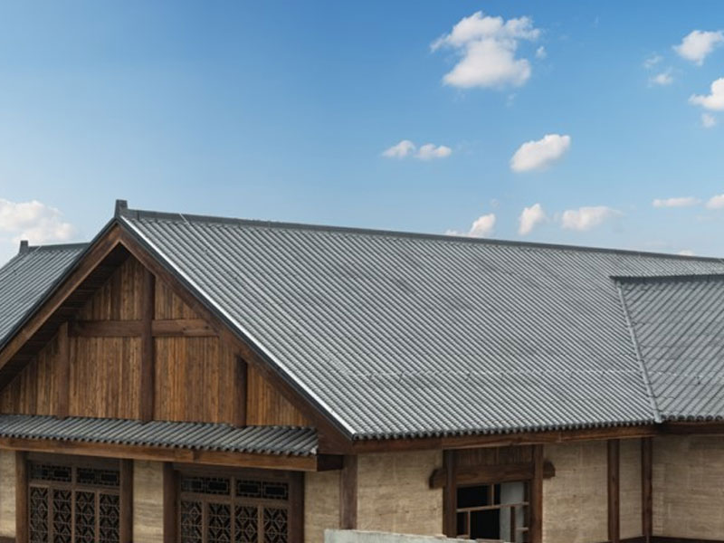 Aluminijski magnezij mangan mangan hui stil antički indigo metalni krovni pločica