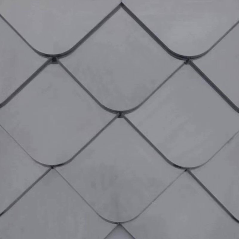 Aluminij magnezijev mangan dijamantni oblik ribe metalne krovne pločice